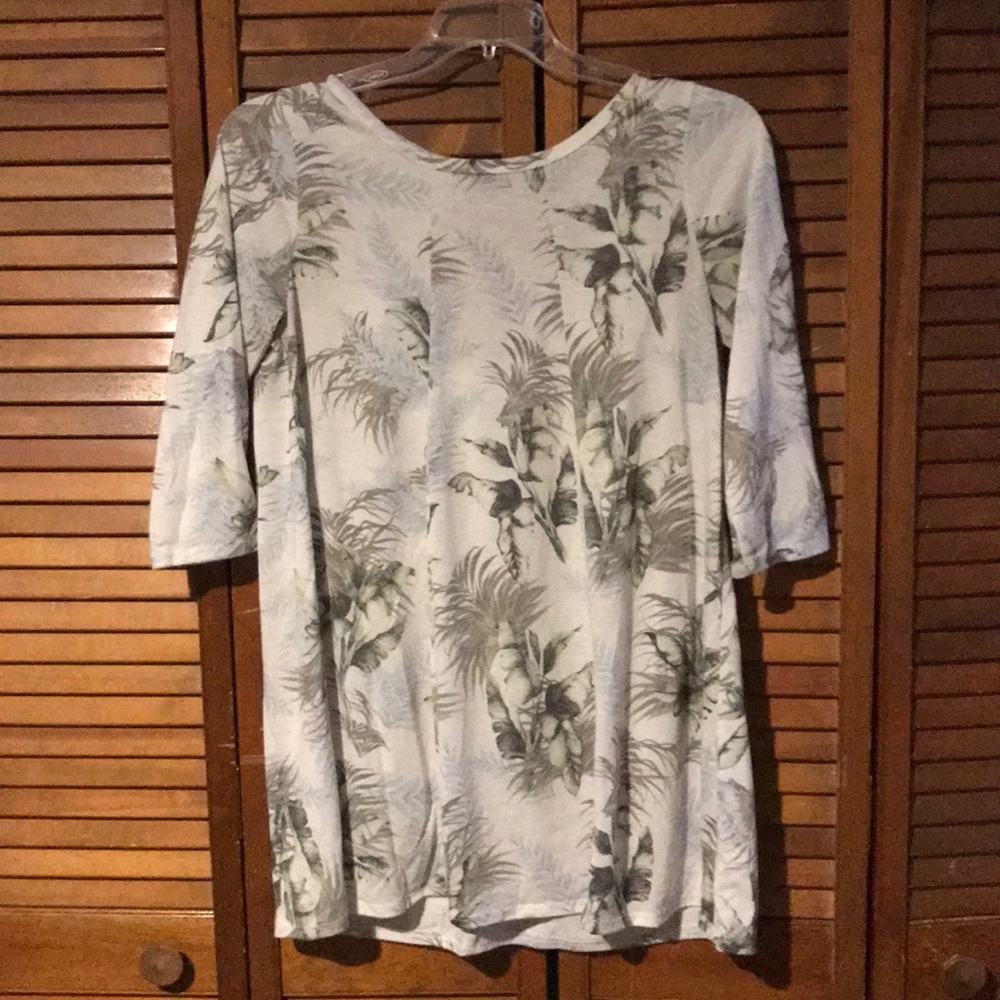 Tropical Patterned Tunic